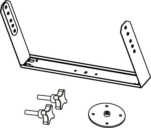 KV2 Audio horizontalni nosač za EX26