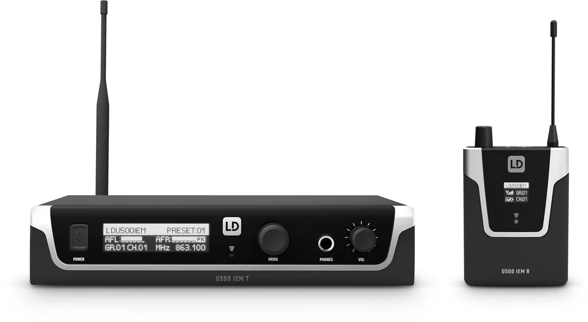 LD Systems U506 IEM bežični in-ear monitoring si...