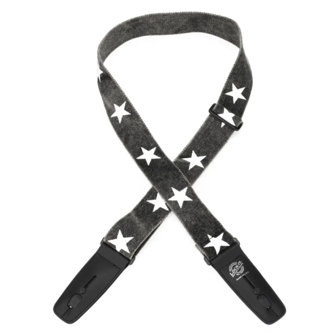 Lock It Kaiš Stars Black White