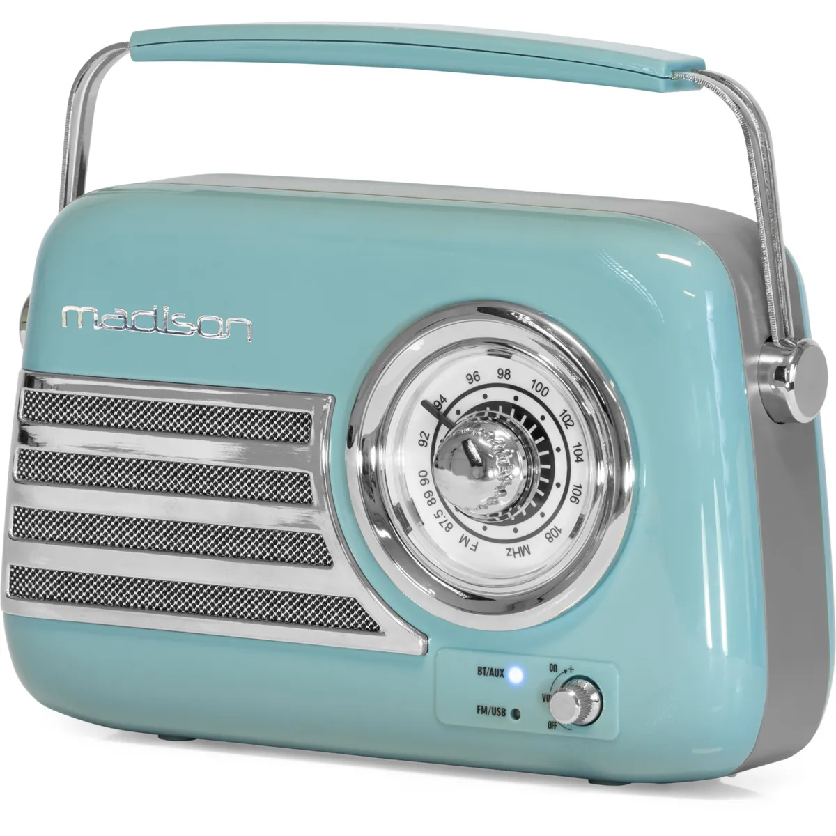 Madison - FREESOUND-VR40 - Vintage Radio Bluetoo...