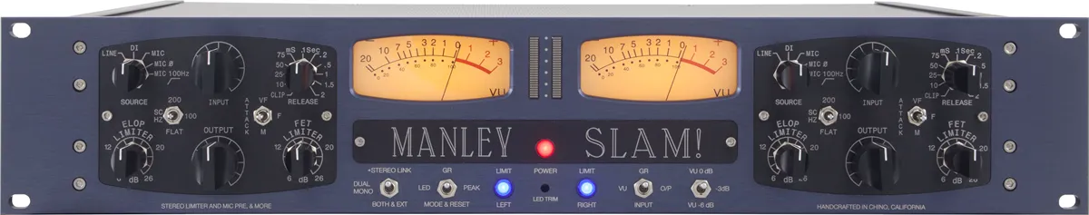 Manley SLAM stereo limiter i mikrofonsko pretpoj...