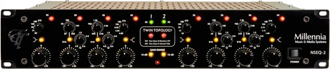Millennia Nseq-2 | Stereo Four-band Parametric Eq