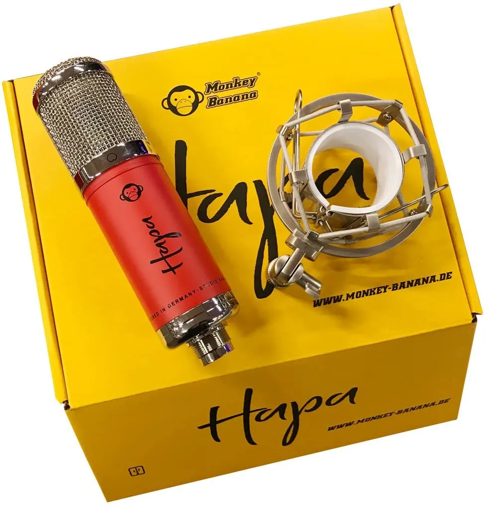 Monkey Banana Hapa RED - USB Kondenzatorski Mikr...