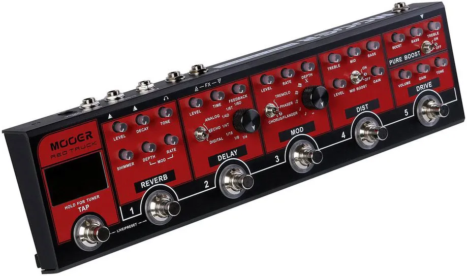 MOOER CPT1 RED TRUCK - kombinovana pedala