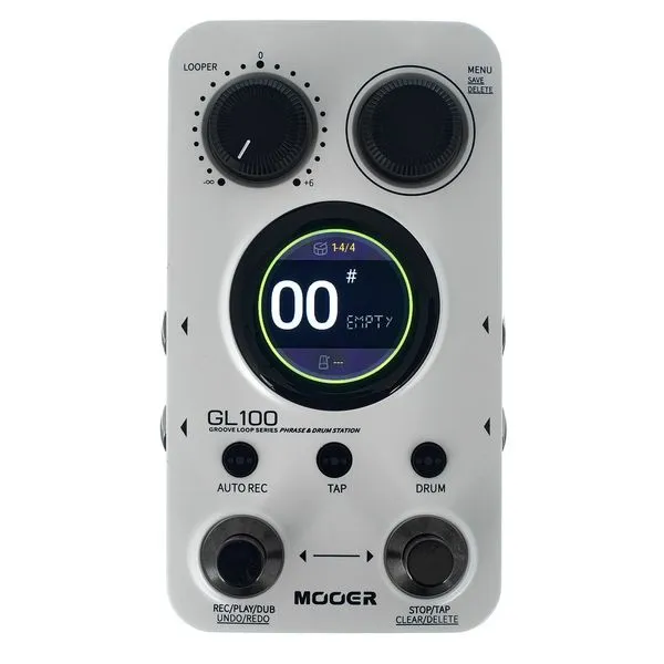 Mooer GL100 Groove Loop Phrase & Drum Station gi...