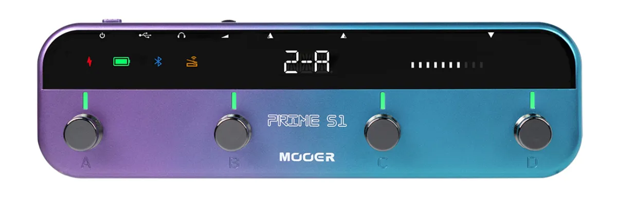 MOOER PRIME S1 INTELIGENT PEDAL FLOOR