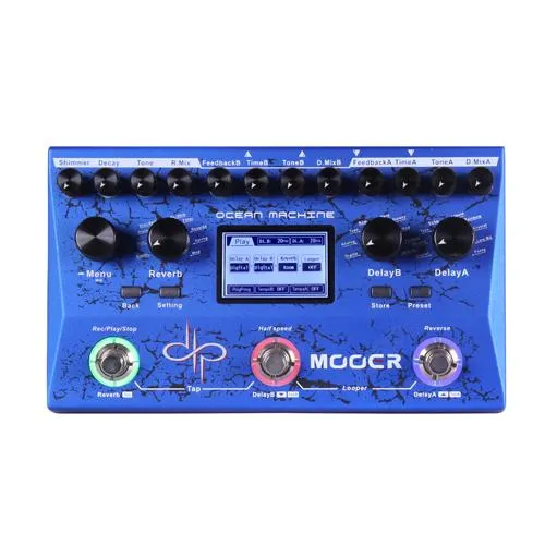 MOOER TDL3 OCEAN MACHINE | Dual Delay-Reverb Dev...