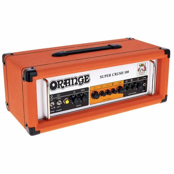 Orange Super Crush 100 | 100-watt Solid-state He...