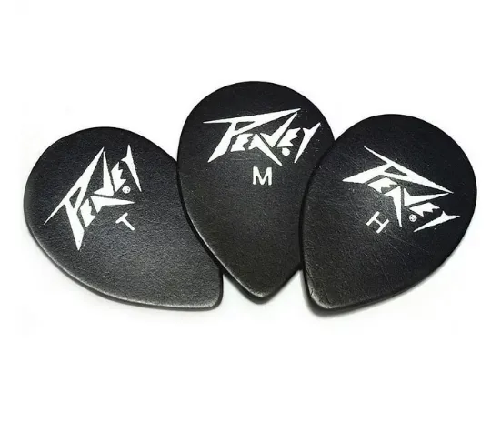 Peavey  Guitar Pick 108 THIN BLK - trzalica