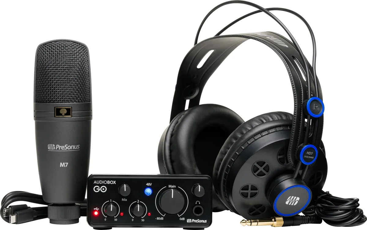 PreSonus AudioBox GO Creator Bundle komplet za s...