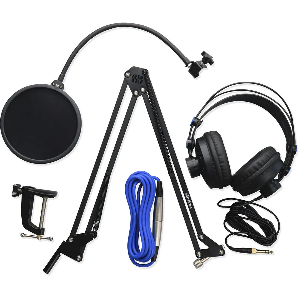 Presonus Broadcast Accessory Pack | BOOM ARM BUNDLE