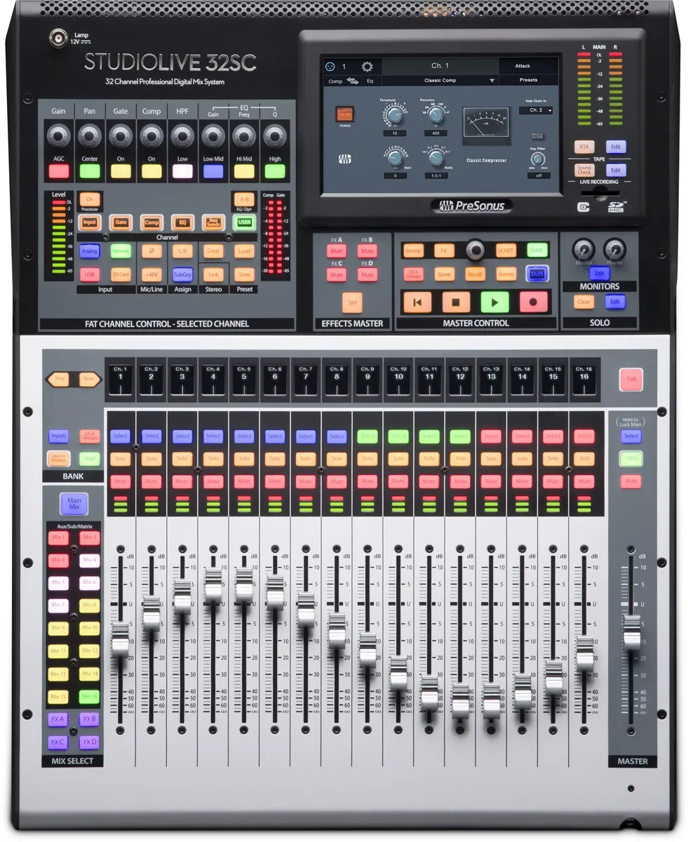 PreSonus StudioLive III 32SC digitalni rack miks...