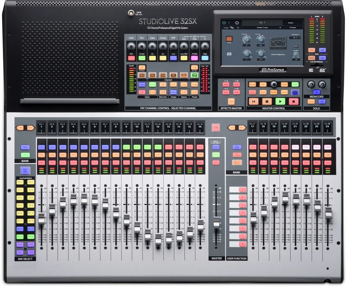 PreSonus StudioLive III 32SX digitalni mikser+Tr...