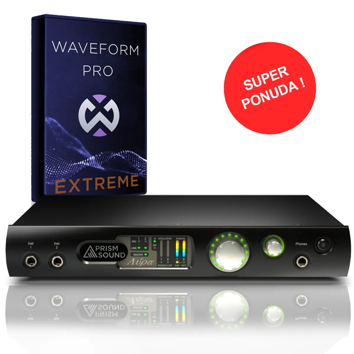Prismsound Lyra 2 - Audio Interfejs + Traction W...