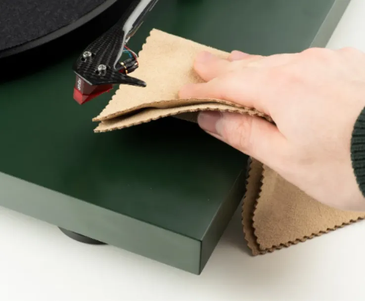 PRO-JECT CLOTH IT SOFT LEATHER CLEANING TURNTABL...