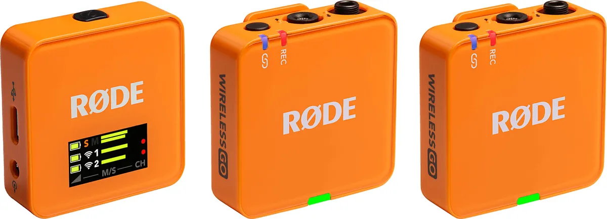 RODE Wireless GO (Gen 3) Orange bežični mikrofonski sistem