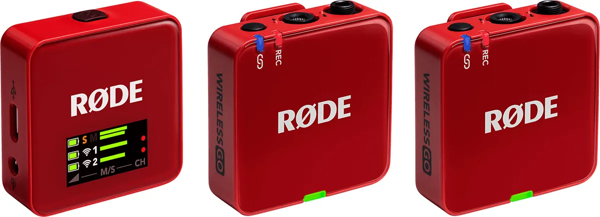RODE Wireless GO (Gen 3) Red bežični mikrofonski sistem