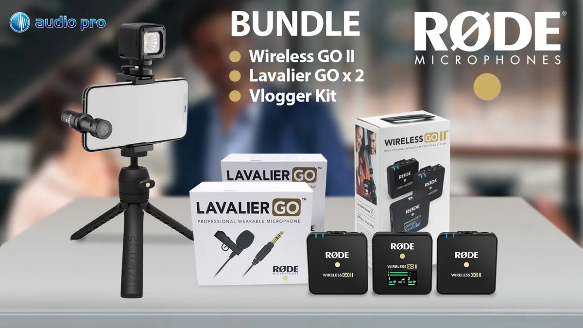 RODE Wireless Go II Vlogger Kit Android USB-C Bu...