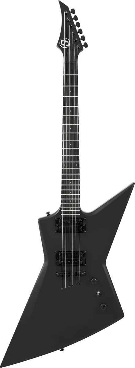 S by Solar EB4.6C Carbon Black električna gitara...