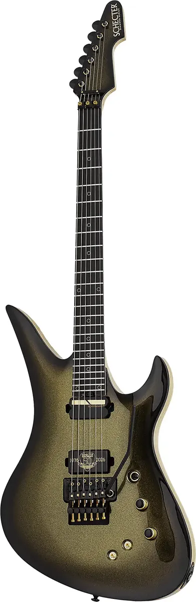 Schecter Avenger FR-S 50th Anniversary 50th Gold Burst električna gitara