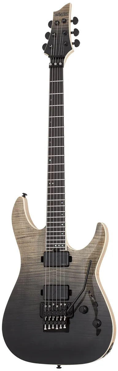 Schecter C-1 FR/SLS Elite Black Fade Burst elekt...