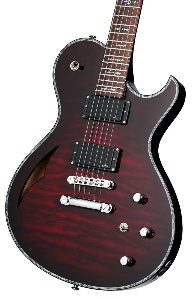 Schecter Hellraiser Solo-6 E/A Black Cherry (BCH...