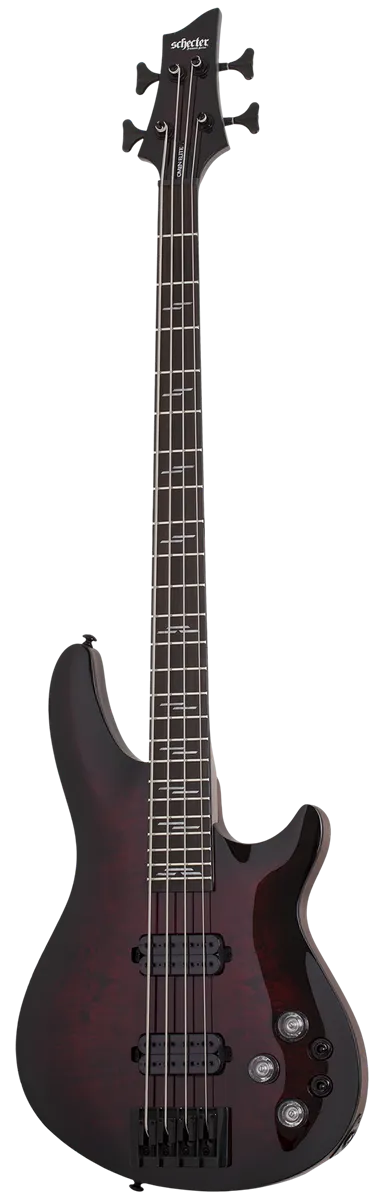 Schecter Omen Elite 4 Bass Black Cherry Burst 2620