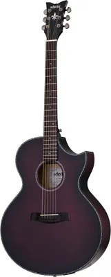 Schecter Orleans Stage Acoustic Vampyre Red Burs...