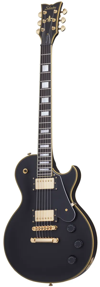 Schecter SoloII Custom Aged Black Satin (ABSN) S...