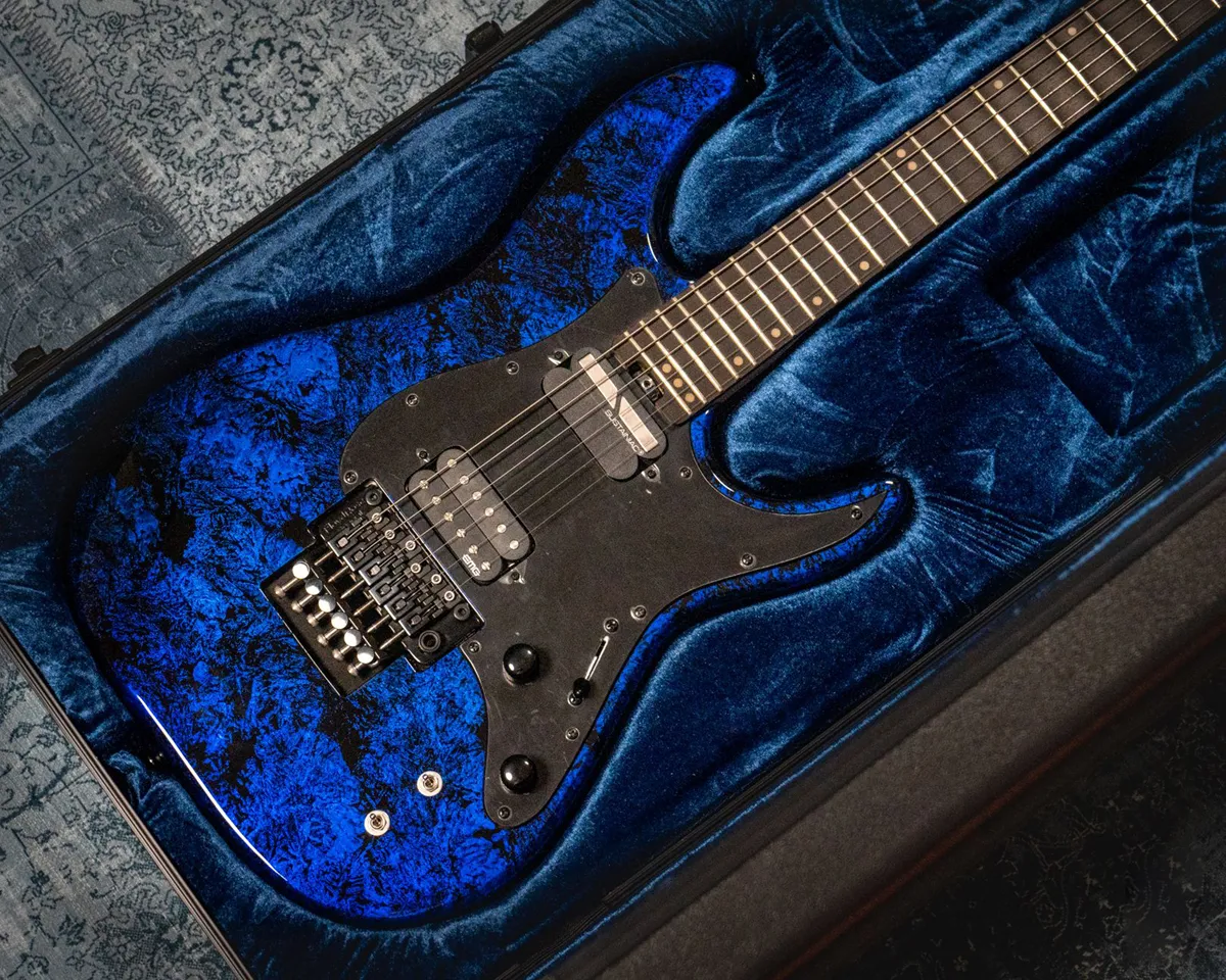 Schecter Sun Valley Super Shredder FR S Blue Rei...