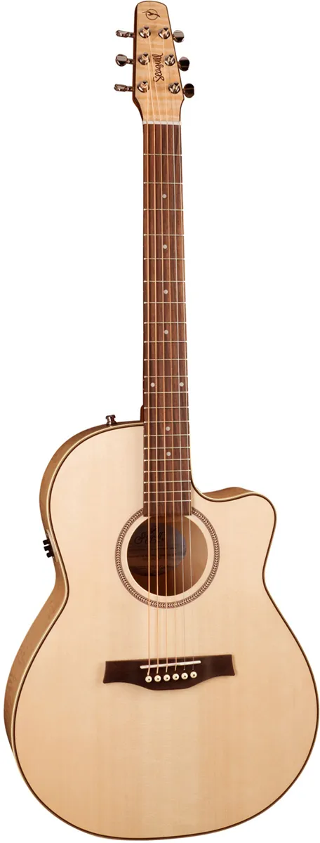 Seagull Performer CW Folk Flame Maple QIT High-G...