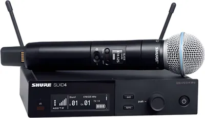 Shure SLXD24+ E Beta 58 G65