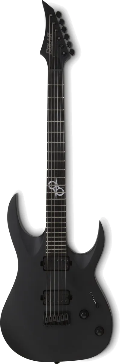 Solar Guitars A2.6C G2 Carbon Black Matte
