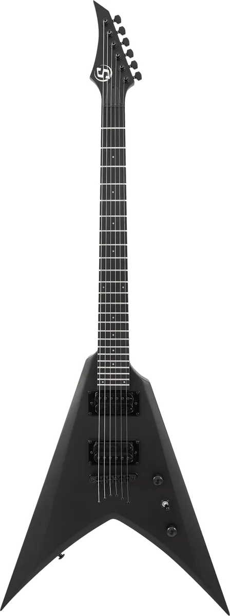 SOLAR GUITARS S by Solar VB4.6C Carbon Black w G...