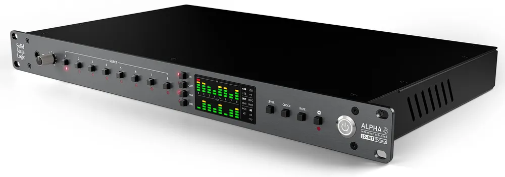 SSL ALPHA-8 AD/DA konverter 8-in/8-izlaza profes...