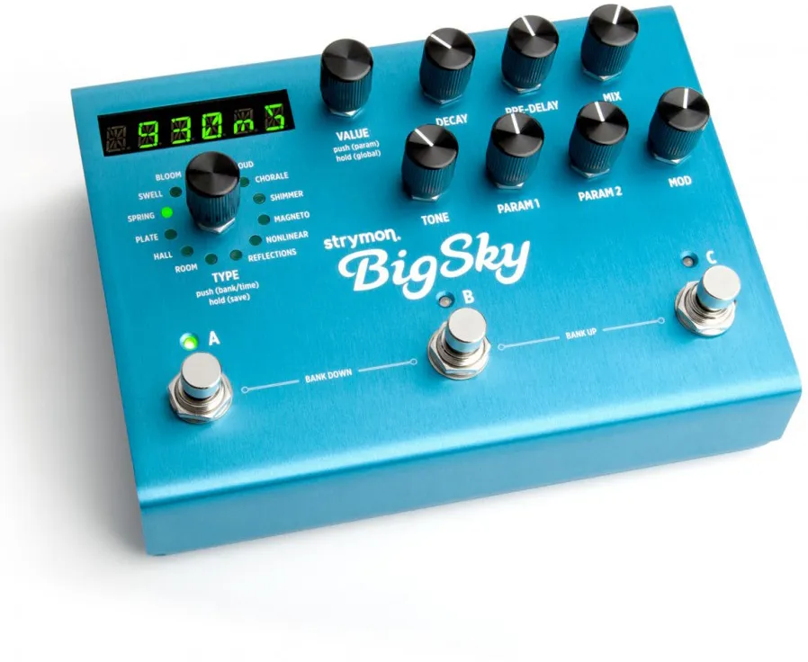 Strymon BigSky reverb pedala