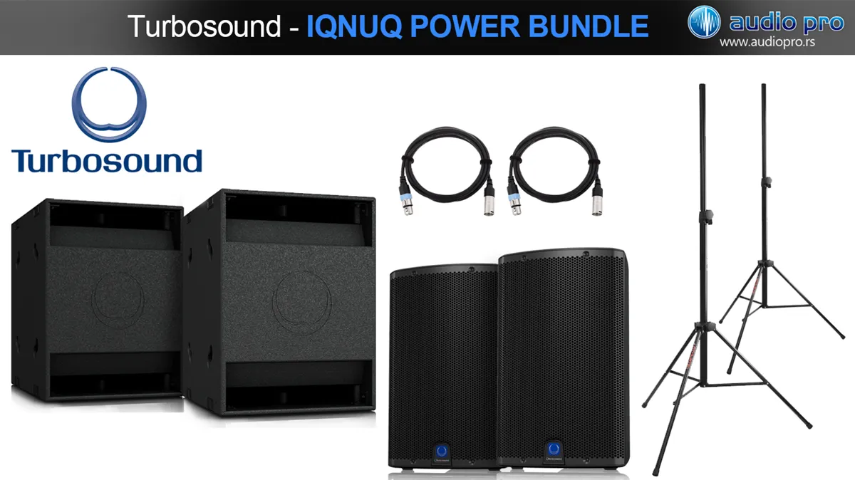 Turbosound  IQNUQ - POWER BUNDLE