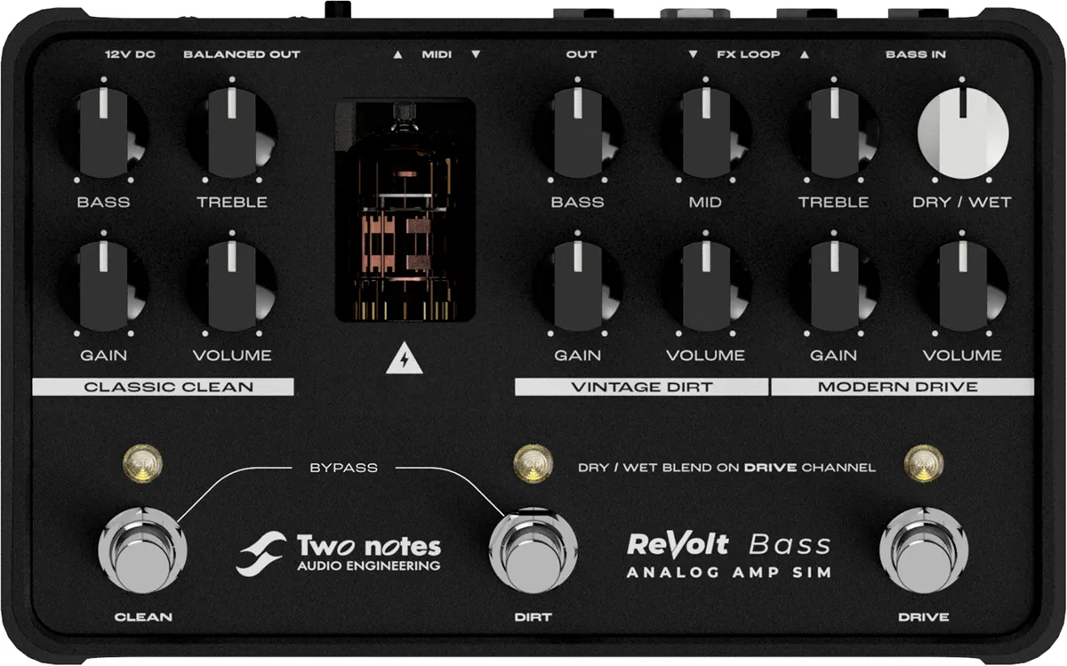 Two Notes ReVolt Bass pretpojačalo za električnu...