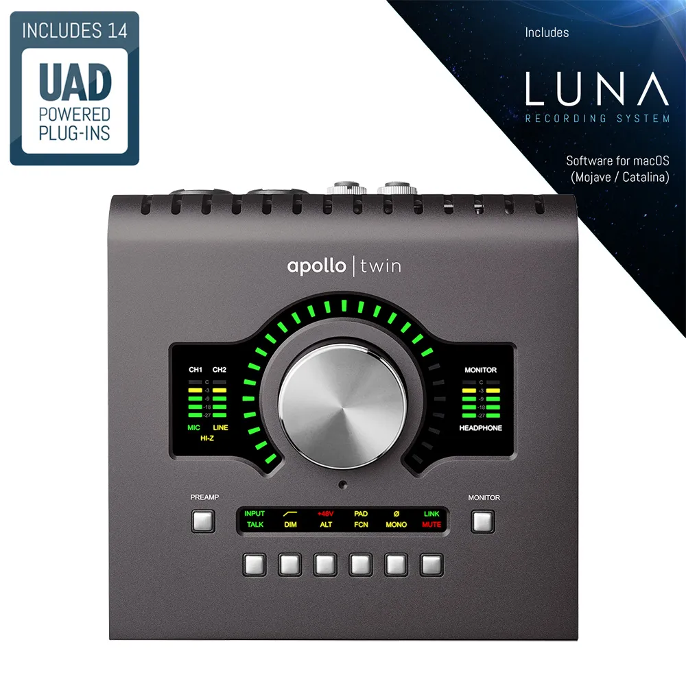 Universal Audio Apollo Twin MKII Heritage Editio...