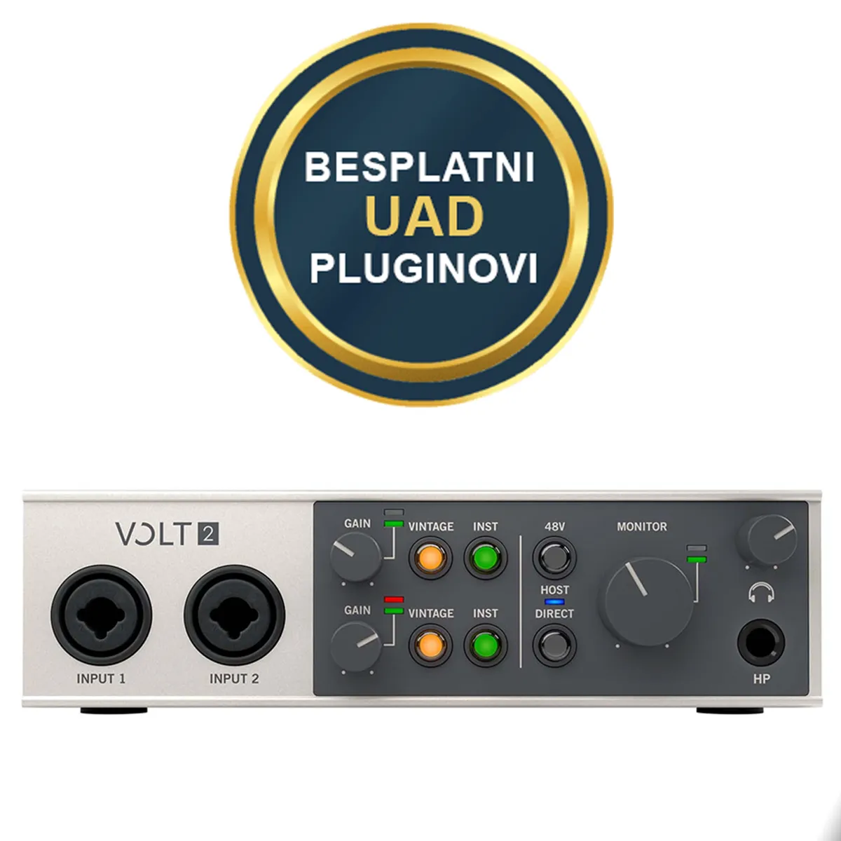 Universal Audio Volt 2 | 2-in/2-out Usb 2.0 Audi...