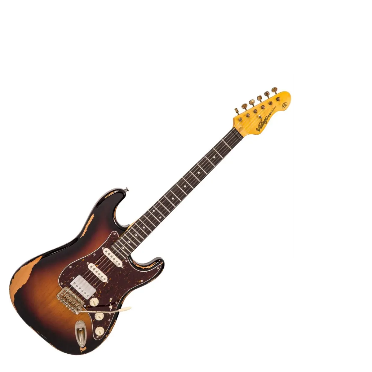 Vintage V6H ICON HSS Electric Guitar ~ Ultra-Glo...