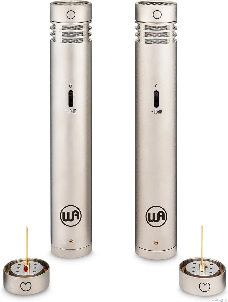 WARM AUDIO WA-84 STEREO MICROPHONE PAIR WITH OMN...