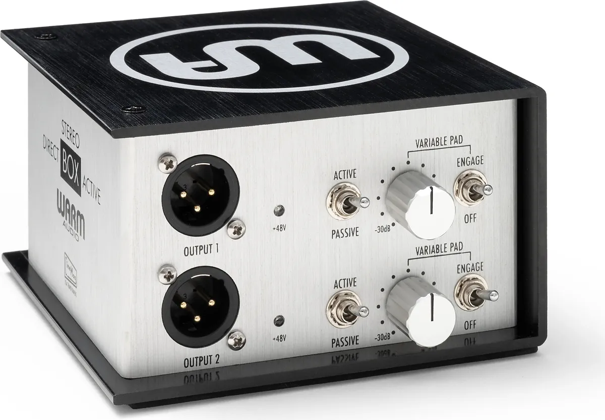 Warm Audio WA-DI-A2 aktivni stereo DI box