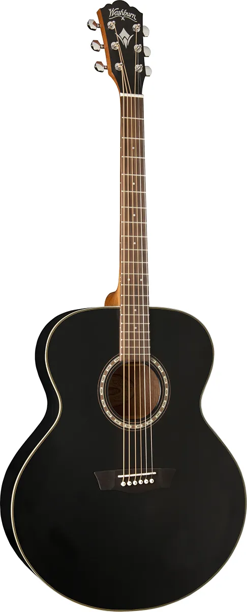 Washburn WJ7S Black Matte akustična gitara