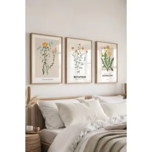 Ç-300481 - 3040 multicolor dekorativni set slika (3 komada)