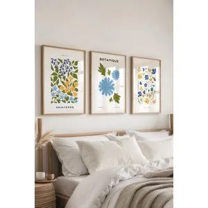 Ç-300511 - 5070 multicolor dekorativni set slika (3 komada)