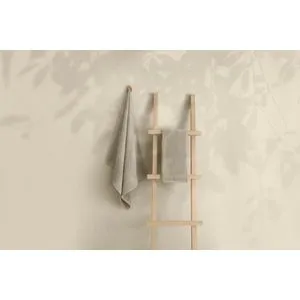 1016A-067-2 Beige Bath Towel Set (2 Pieces)