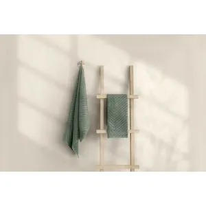 1026A-071-2 Green Bath Towel Set (2 Pieces)