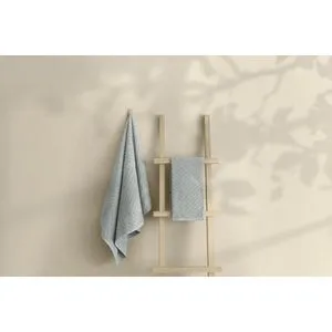 1028A-017-1 Grey Bath Towel Set (2 Pieces)