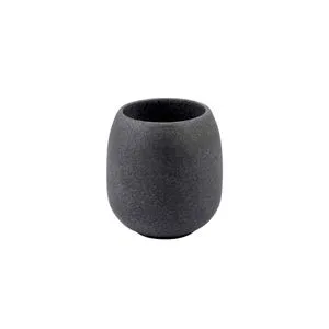 103B99526 ČAŠA ZA ČETKICE AFRA GREY POLIRESIN